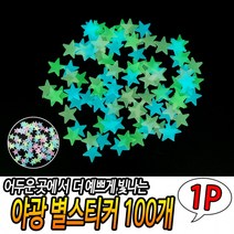 야광 별 PP 스티커 100P 홈코디 아이방 꾸미기 별자리 인테리어 소품, 상세페이지 참조, 상세페이지 참조