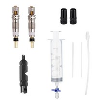 슈레이더 프레스타 밸브 제거 도구 키트 MTB 자전거 튜브리스 타이어 실란트 인젝터