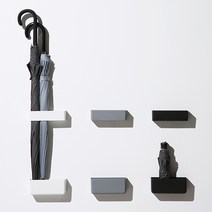 현관 철문 자석부착식 우산꽂이 거치대 튼튼우산꽂이 우산대꽂이, 그레이