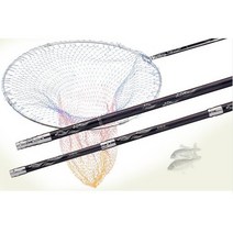 천류 운명 뜰채 3단 민물뜰채 카본 붕어 잉어 향어