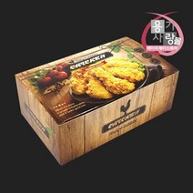 치킨 박스 마닐라지 닭강정 포장 푸드 상자 중 200개