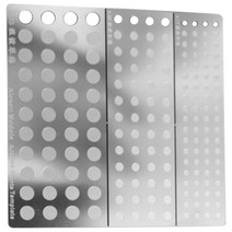 1/72 1/48 1/35 스케일 정적 잔디 정전기 무리 애플리케이터 장면 모래 테이블에 대한 템플릿 도구 심기, 하나, 은