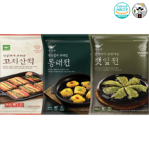 사옹원 명절 설날 추석 실속 제수세트 선물세트 가성비세트 3종 1번(꼬치산적+동태전+깻잎전)