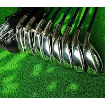 남성 골프클럽 풀세트 남성용 골프채 풀세트 mp1100 골프채 세트 + 페어웨이 우드 + 아이언 + 퍼터(12개) 그라파이트 샤프트 rs (골프백 없음) 골프채풀세트, 흑연 9.5초