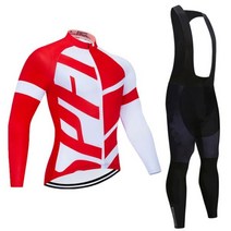 마라톤 싱글렛 사이클링 팀 남성용 저지 긴 소매 세트 MTB 자전거 의류 Tenue Velo Homme 바지 사이클 유니폼 키트, [07] 3XL, 23-4