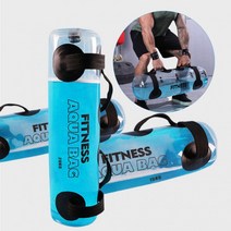 아쿠아백 워터 바벨 파워 발란스 운동 웨이트 홈트레이닝 피트니스, 20kg, 1개