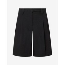 백화점상품 헤지스 여성 블랙 나일론혼방 쿨스판 버뮤다 반바지