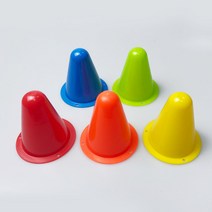 파티짱 칼라콘 접시콘 트레이닝콘 라바콘, 미니 칼라콘 8cm (블루)