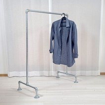 파이프행거 1단 15A 배관파이프 이동식 튼튼한행거, 15A 플랜지, 1000×1200