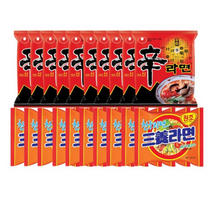 삼양라면 10개 + 농심신라면 10개, 1세트