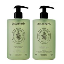 [1+1] 에센허브 티트리 딥 클린 스칼프 샴푸 500ml, 2개