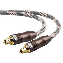 EMK 5.1 디지털 사운드 SPDIF 광 케이블 Toslink 광섬유 오디오 편조 재킷 포함 OD6.0 1m 2m 3m 10m 15m, [02] 60JS, [02] 2m