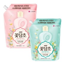 일루몬트 샤프란 꽃담초 (1+1) 섬유유연제 1.6리터, 연꽃&유칼립투스, 화이트로즈&시트러스