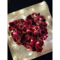 트렁크프로포즈 대형 자이언트 꽃다발 장미꽃100송이, 레드