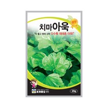 치마아욱 20g 아욱씨앗 다수확 재래종 연속 수확 가능, 1개