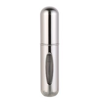 커피보관통 분쇄 원두 커피 보관용기 진공 밀폐용기5ML 리필 가능 휴대용 여행용 미니 스프레이 편리한 빈, 04 Bright silver_01 5ml