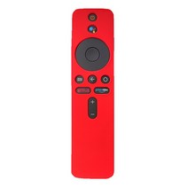 만능리모컨 샤오미 호환 MiBoX S 원격 제어 케이스 국제 버전 실리콘 충격 방지 보호기 15x4cm 1 개, 06 Red