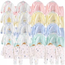 보드라운 동물 배냇저고리 바지세트(52-59) 204274/배냇저고리/신생아배냇저고리/배냇저고리세트/조이멀티/유아배냇저고리/배냇저고리바지세트/사랑, 옐로우다람쥐59