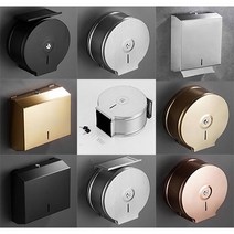 업소용 대형 스텐 점보롤 케이스 화장지 휴지 디스펜서, 페이퍼유광실버, 1개