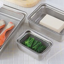 로프트샵 카지동야 사각 채반 14, 단품, 스테인레스 색상