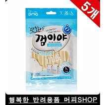 어린 애견 글루코사민 밀크컴 *5개 애견껌간식 소형견간식, 5개, 밀크