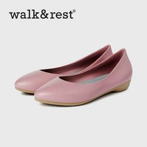 워크앤레스트 Flat3 Pointed 플랫슈즈 파우더핑크