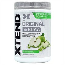 엑스텐드 코리아 오리지널 BCAA 루신 글루타민 엘아르기닌 스매쉬 사과 맛 30서빙 405g