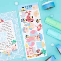 뚜뚜상점워터파크 스티커, 1개