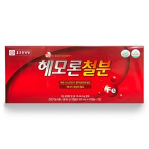 종근당 헤모론 철분 임산부 수유기 여성 노인 청소년 60캡슐