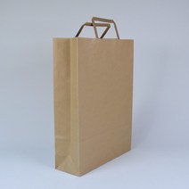 무지 크라프트 끈 쇼핑백(중) 제과제빵_선물용백_10개