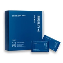 클린연구소 저자극 항균물티슈 박스형 개별포장 100매 X 4 (400매입)