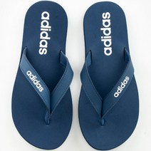아디다스 adidas EEZAY 플립플랍 쪼리 슬리퍼 네이비 화이트 + 마스크