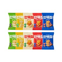 헤이바디 단백칩 5종 (어니언/레드페퍼/스위트콘/피자/오징어) 50g, 10개