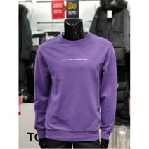 [톰스토리] [W몰 ] 슬로건 루즈핏 쭈리 맨투맨 티셔츠 T201M1341Q 62F8