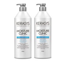 KERASYS 새로워진 수분케어 케라시스 모이스춰 클리닉 컨디셔너 린스 600ml 1+1, 1세트