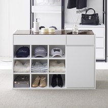 [에타홈] 찰스 아일랜드 서랍장 다용도 악세사리 원룸 안방 드레스룸 서랍장, 옵션선택, 멀바우