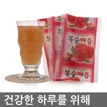 복숭아즙 100ml 100포