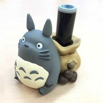 지브리 토토로 피규어 도장꽂이 오오토토로