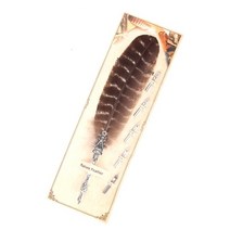 저가만년필 만년필입문 새로운 크리 에이 티브 레트로 깃털 에나멜 펜 다양한 동물 색상 깃털 라운드 바디 펜 세트 교사의 날 선물 펜 금속 펜, 신천옹