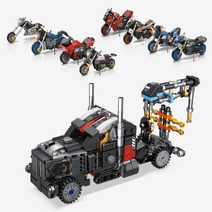 오토바이 조립블록 장난감 바이크블럭 8종 합체블럭 8in1세트 유아블럭 어린이선물 답례품 판촉 학습교재 블럭