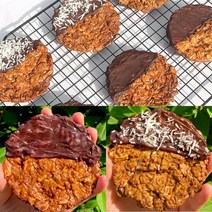 플로렌틴 아몬드튀일 다크초코렛쿠키 1개 비건베이커리 디저트 헬스다이어트영양간식 아침식사대용, 플로렌틴 쿠키 1개