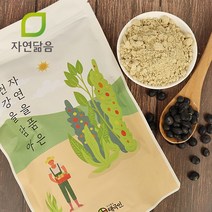자연닮음 국산 쪄서볶은 서리태 콩가루 분말 500g, 쪄서볶은 서리태가루 500g