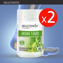 헬스윈 식이유황 MSM 1000mg 150캡슐, 2개