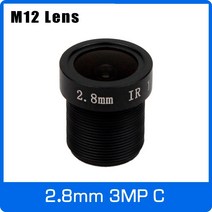 3 메가 픽셀 M12 고정 1 2.7 인치 2.8mm 140 광각 CCTV 렌즈 HD 1080P 카메라