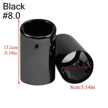 배기팁 크롬 도금 스테인레스 스틸 자동차 배기 머플러 팁 파이프 커버 아우디 A1 A3 A