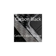 탄소 자동차 키 케이스 원격 고리 보호 커버 쉐보레 크루즈 트래버스 스파크 소닉 말리부 임팔라 이퀴녹스 카마로 키 체인 가방, Carbon Black_For Key B