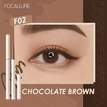 전문가용 Ultimate 블랙 액상 아이 라이너오래가는 방수 속건성 라이너 펜 메이크업 뷰티 도구, 02 Chocolate Brown