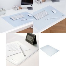 대형 pvc책상매트 깔끔한 데스크패드 방수패드, 2개
