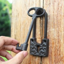 부자재 가구 침대 의자 빈티지 문 두 들기는 주철 올빼미 장식 Doorkno다용도er 단 철 손잡이 래치 골동품, 잠그다
