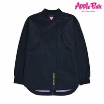 애플핑크 아동용 루즈핏 화섬 점퍼 O506